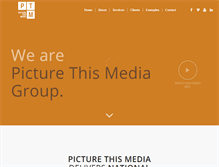 Tablet Screenshot of picturethismedia.us